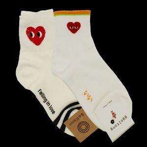 Cotton Kawaii Character Socks 6 pair